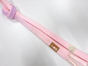 未使用品　正絹　手組帯締め